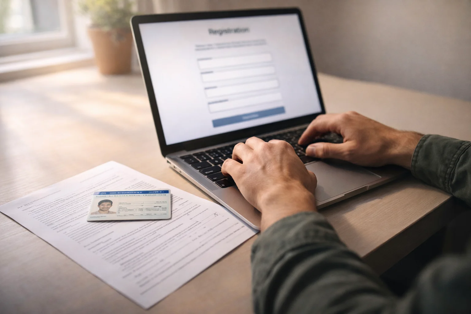 Personne réfléchissant calmement devant un carnet de notes sur le jeu responsable